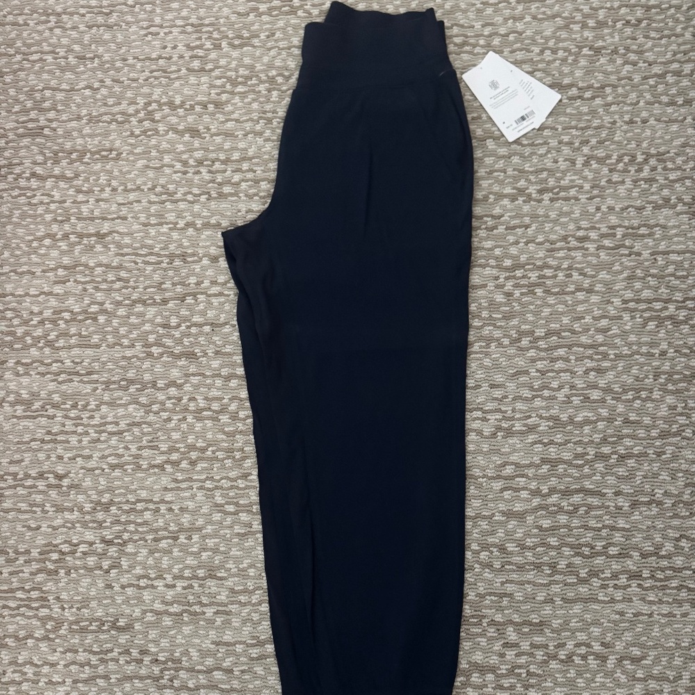 Athleta-Venice High Rise Jogger-navy-NWT-medium